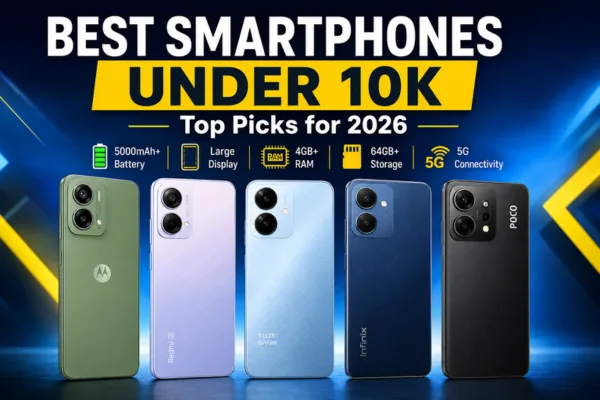 Best Smartphones Under 10k