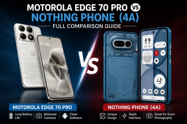 Motorola Edge 70 Pro vs Nothing Phone (4a)