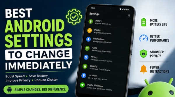 Best Android Settings to Change Immediately